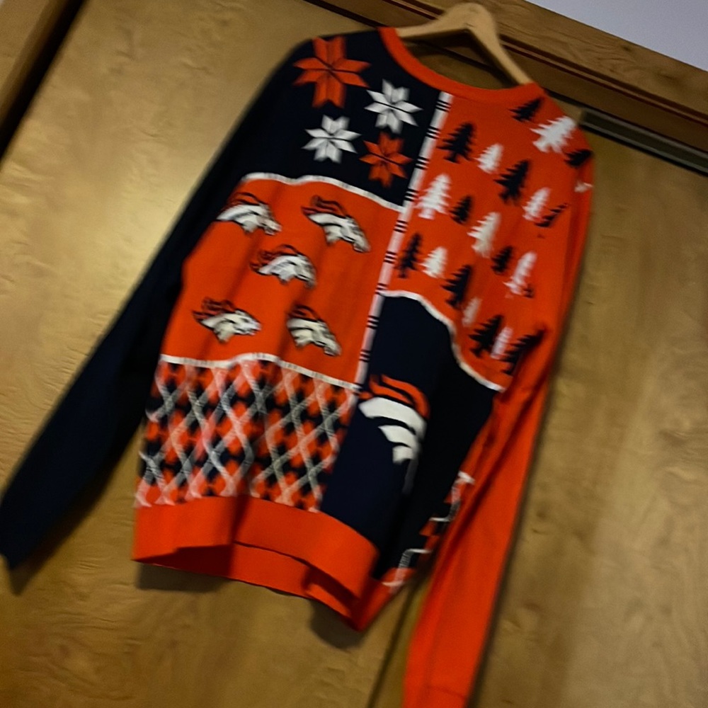 NFL Denver Broncos ugly sweater
